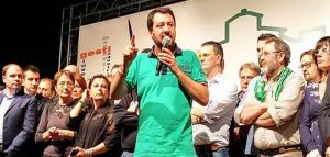 Matteo Salvini rivendica i meriti della sua politica sui migranti
