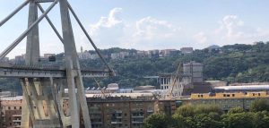 Genova posata la 18esima pila del nuovo ponte