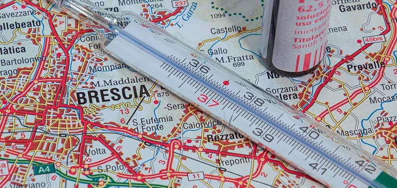 Per la prima volta calano i numeri di vittime da coronavirus in Italia
