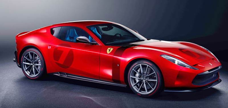 Nuova Ferrari omologata 2020 con motore V12