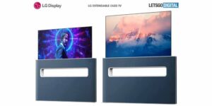 LG brevetta la smart tv retrattile