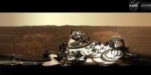 La prima camminata di Perseverance su Marte
