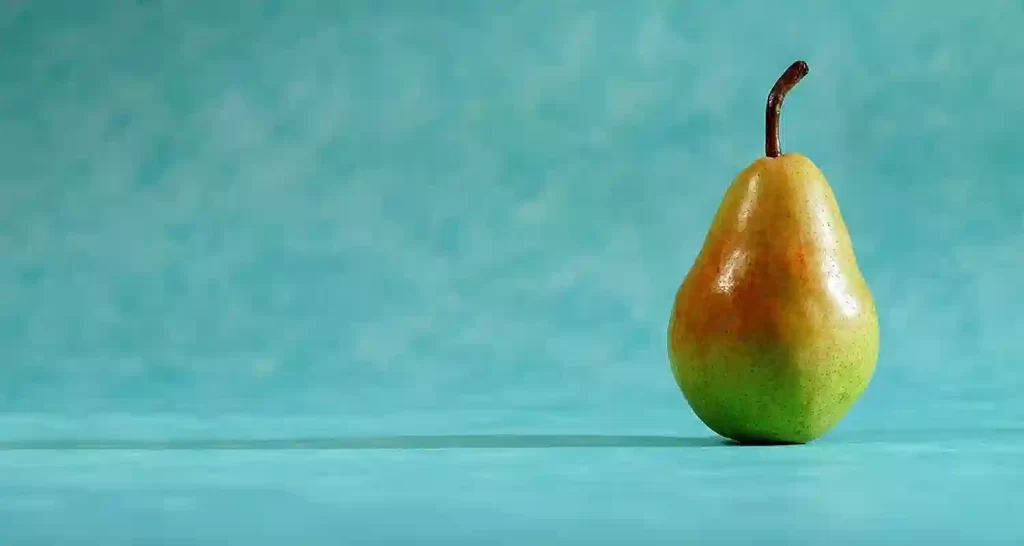 La buccia della pera la parte piu sana
