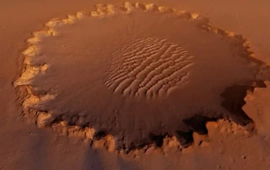 Uno scudo termico per atterrare su Marte