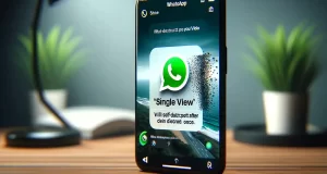 WhatsApp Lancia la Funzione Single View Foto e Video Autodistruttivi