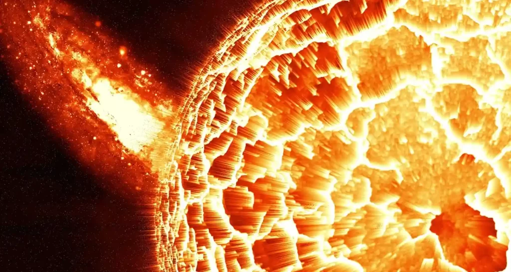 Black Out radio per una enorme eruzione solare