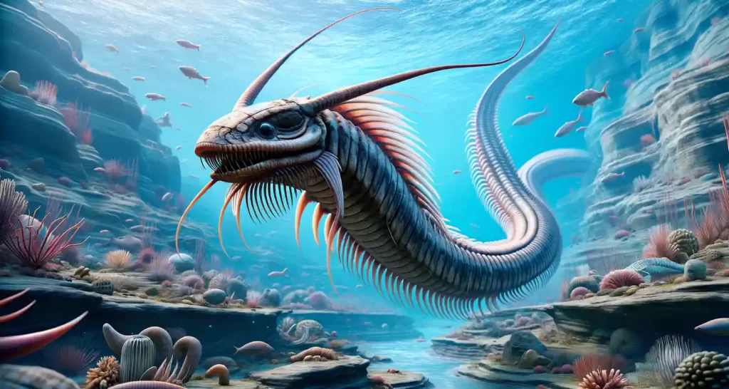Incredibile verme gigante predatore scoperto in Groenlandia