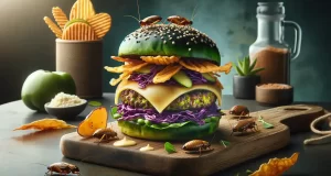Hamburger con Farina di Grillo La Rivoluzione Culinaria Sbarca a Milano