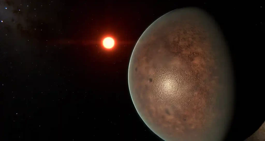 Trappist-1 il primo esopianeta abitabile dove atmosfera bolle