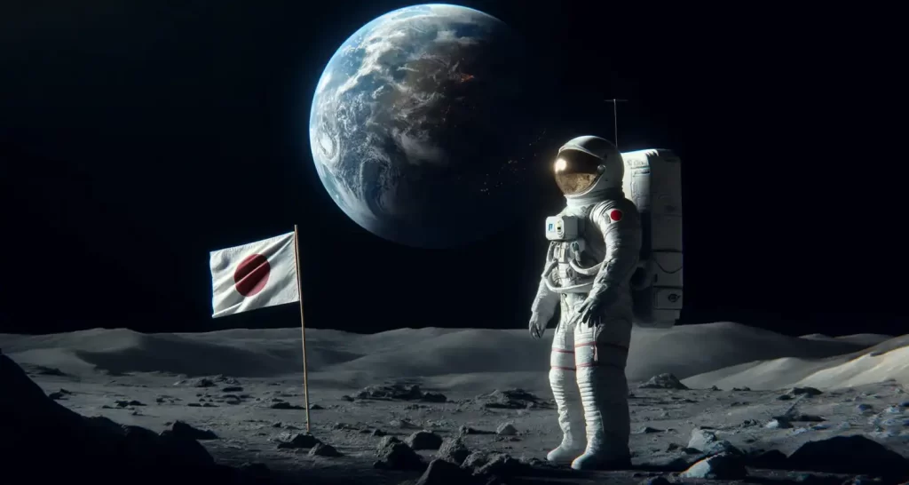 Il Giappone invia il primo astronauta sulla Luna