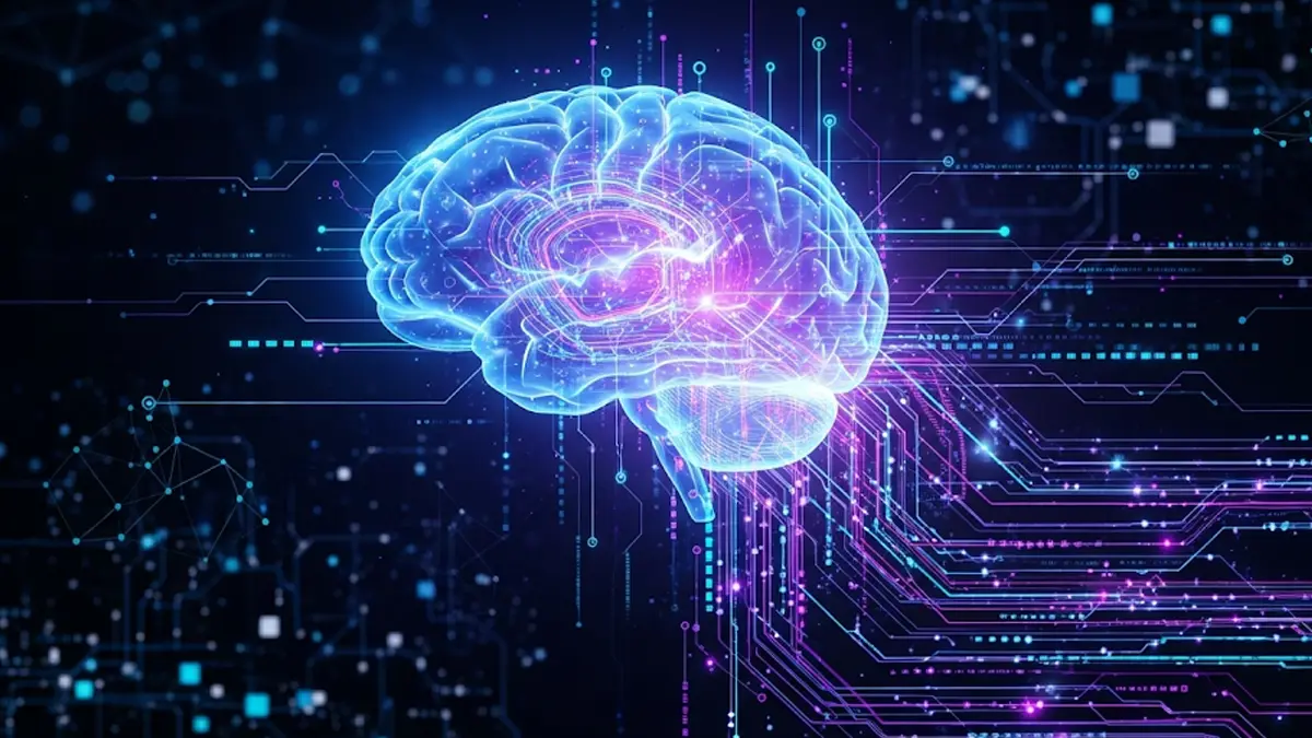 Illustrazione concettuale della memoria artificiale