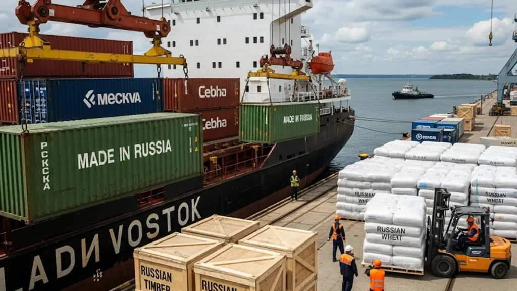 import export dalla Russia