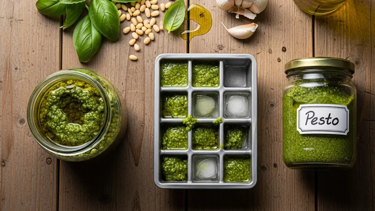 Come conservare il pesto fatto in casa
