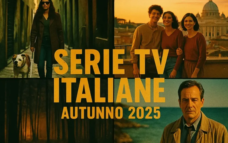 Serie TV Italiane Autunno 2025: Guida Completa alle Uscite più Attese su Rai, Mediaset, Sky e Netflix