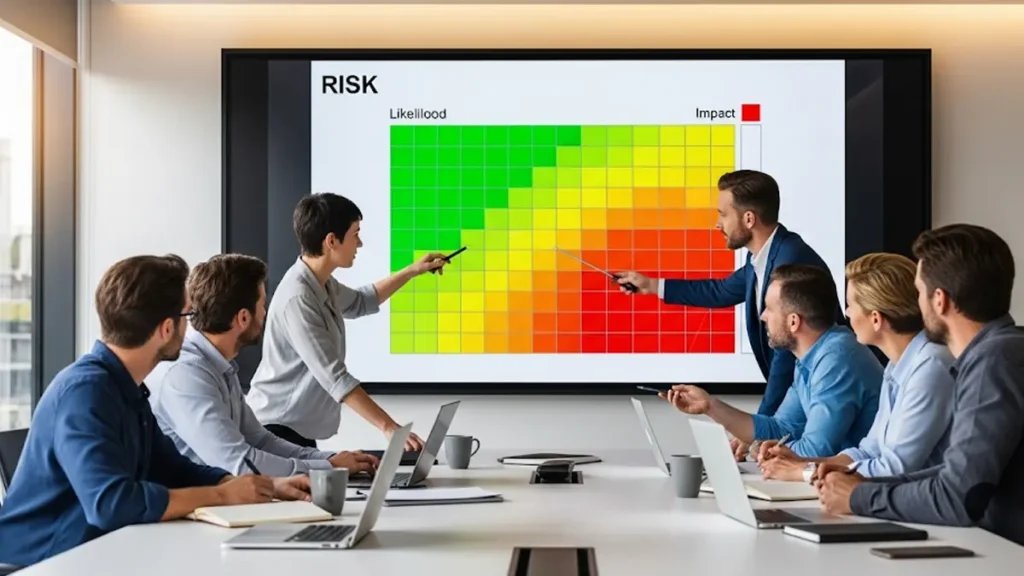 Scopri come funziona il calcolo del rischio con la matrice di probabilità e impatto