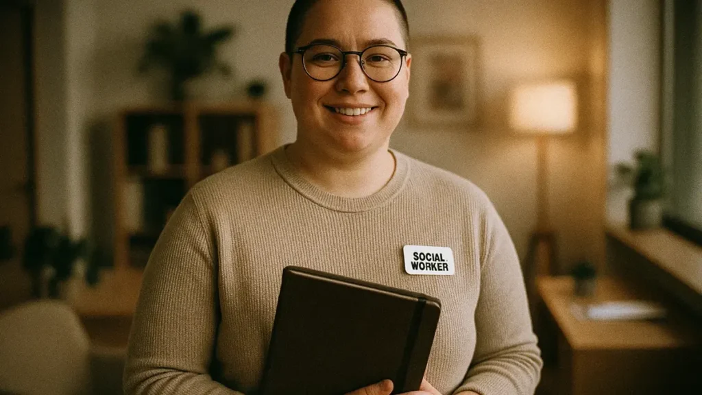 assistente sociale al lavoro ufficio