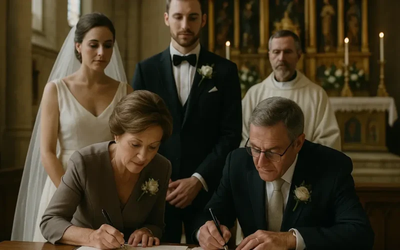 I genitori possono fare i testimoni di nozze in chiesa? Scopri cosa dice la Chiesa cattolica