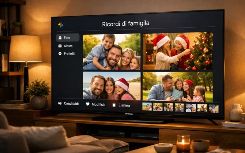 Google Foto arriva sulle TV Samsung, ma non su Google TV