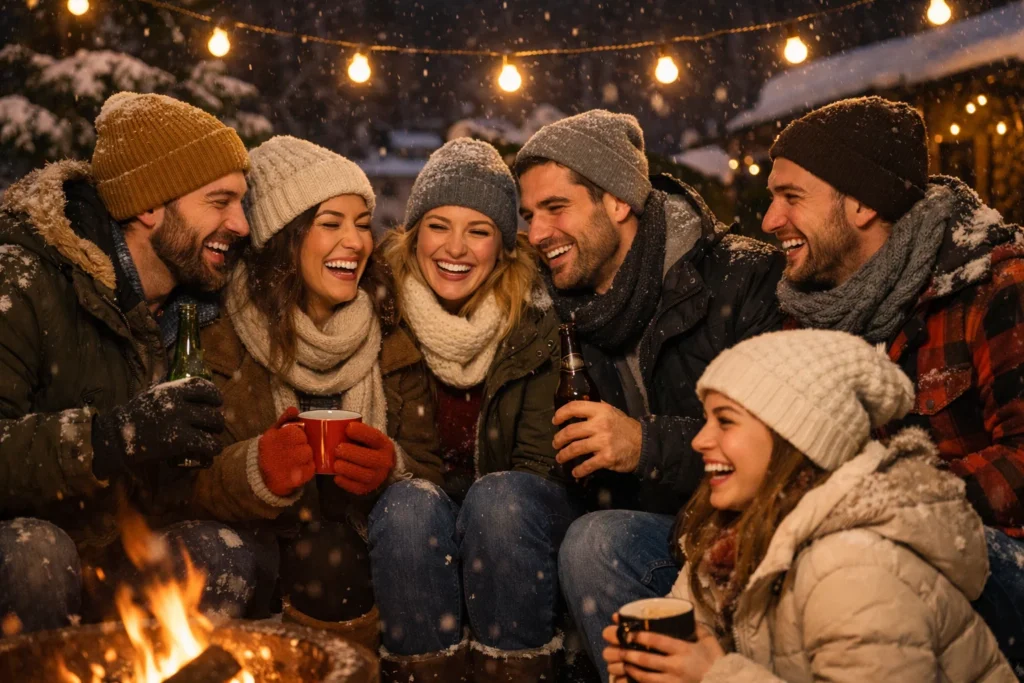 Restare in contatto con gli amici questo inverno