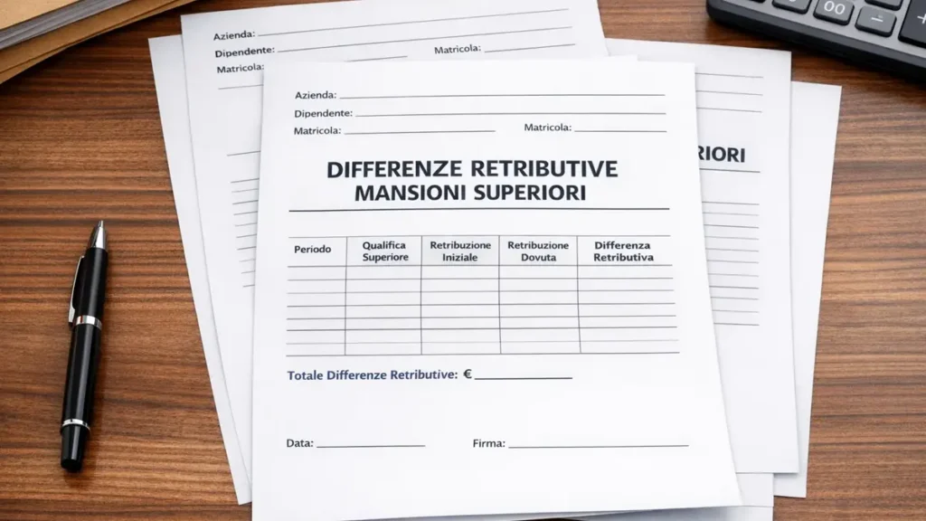 prescrizione-differenze-retributive-mansioni-superiori