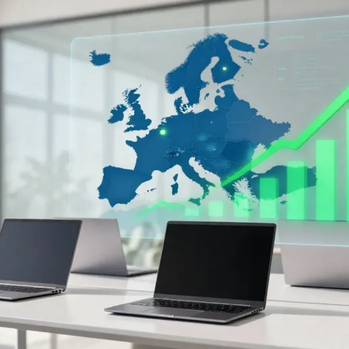 Il mercato europeo vira sui laptop ricondizionati: volano le vendite nel settore informatico