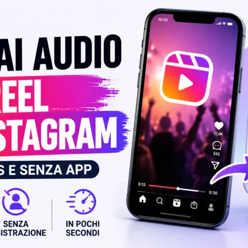 Come Estrarre l’Audio da un Reel di Instagram — Gratis e Senza App