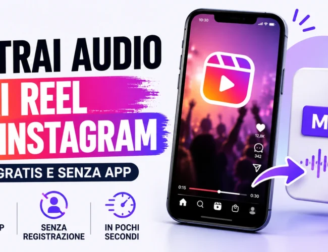 Come Estrarre l’Audio da un Reel di Instagram — Gratis e Senza App