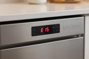 Errore E15 lavastoviglie Bosch: cosa significa e come comportarsi