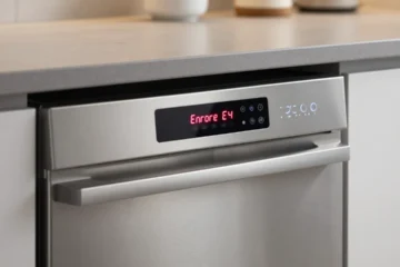 Errore E4 lavastoviglie Master Kitchen: perché appare