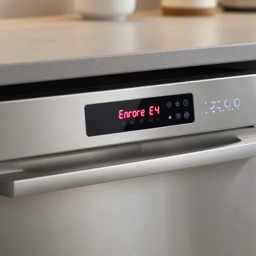 Errore E4 lavastoviglie Master Kitchen: perché appare