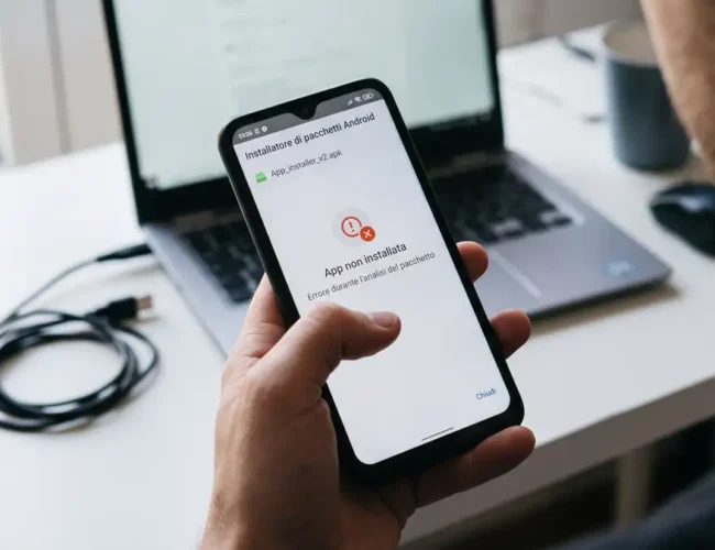 Android: app non installata o pacchetto non valido, cause e soluzioni