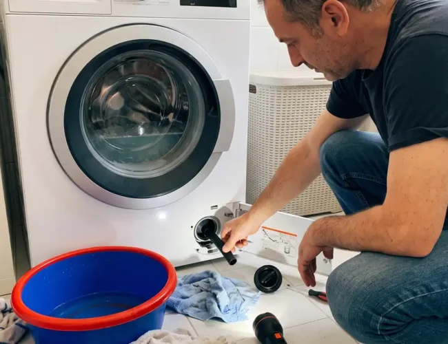 Errore E18 lavatrice Bosch: cause reali e procedura di sblocco