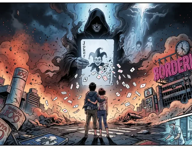 Finale spiegato di Alice in Borderland: cosa accade a Shibuya e il senso del Joker