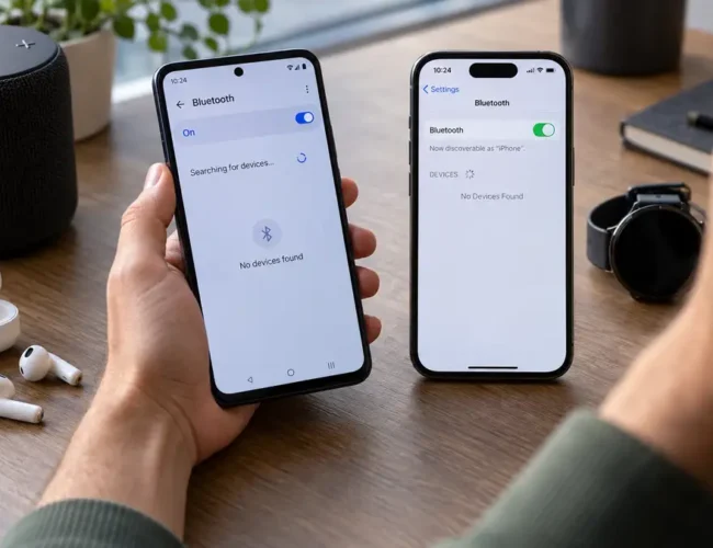 Bluetooth non trova dispositivi: cosa fare su Android e iPhone